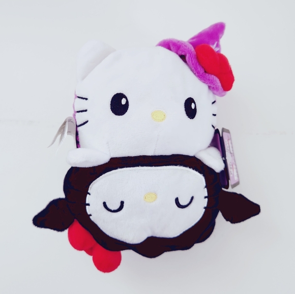 TeeTurtle Sanrio Hello Kitty Bat & Witch Reversible Plush - Picture 8 of 11